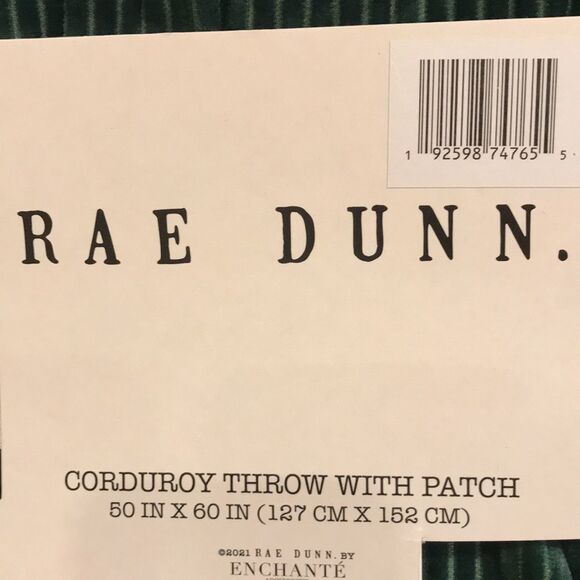 NWT Rae Dunn Christmas throw - Picture 3 of 4
